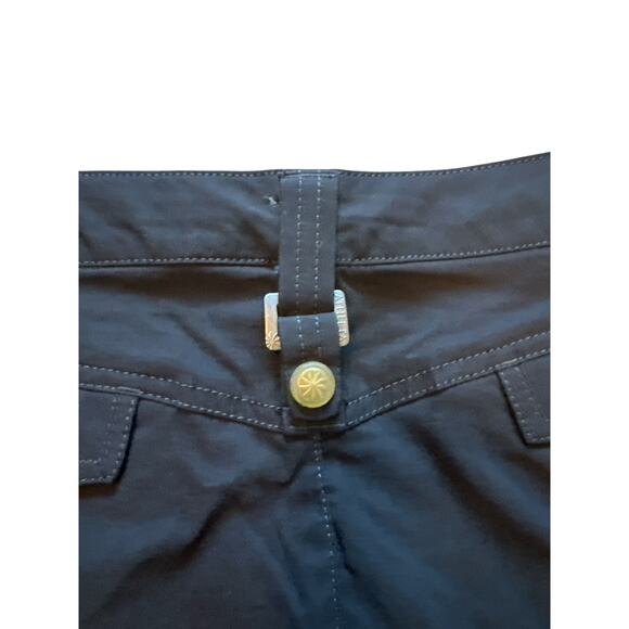 Athleta Black Active Skort Size 8 – Built-In Shorts, Zip Pocket, Drawstring - Picture 7 of 10